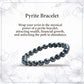 Pyrite Bracelet - Increase Confidence Attract Abundance