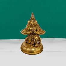 Lord Garuda Brass Statue - The Obstacle Remover