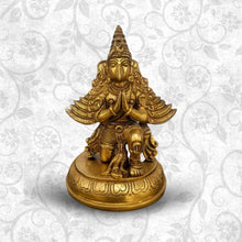 Lord Garuda Brass Statue - The Obstacle Remover