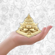 Meru Shriparni Wood Shree Yantra - The Throne of Mahalaxmi