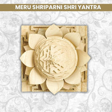 Meru Shriparni Wood Shree Yantra - The Throne of Mahalaxmi