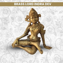 Brass Indra Dev - The Symbol of Power and Authority