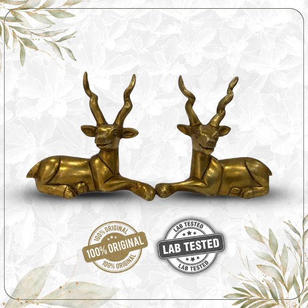 Brass Deer Statue - The Business Increaser