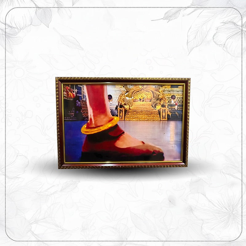 Angad’s Divine Foot Blessing Portrait