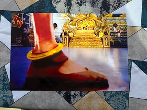 Angad’s Divine Foot Blessing Portrait