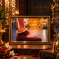 Angad’s Divine Foot Blessing Portrait