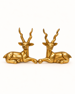 Brass Deer Statue - The Business Increaser