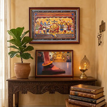 Angad’s Foot Portrait and Lord Rama’s Raj Abhishek Portrait