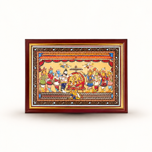 Lord Rama Rajyabhishek Painting