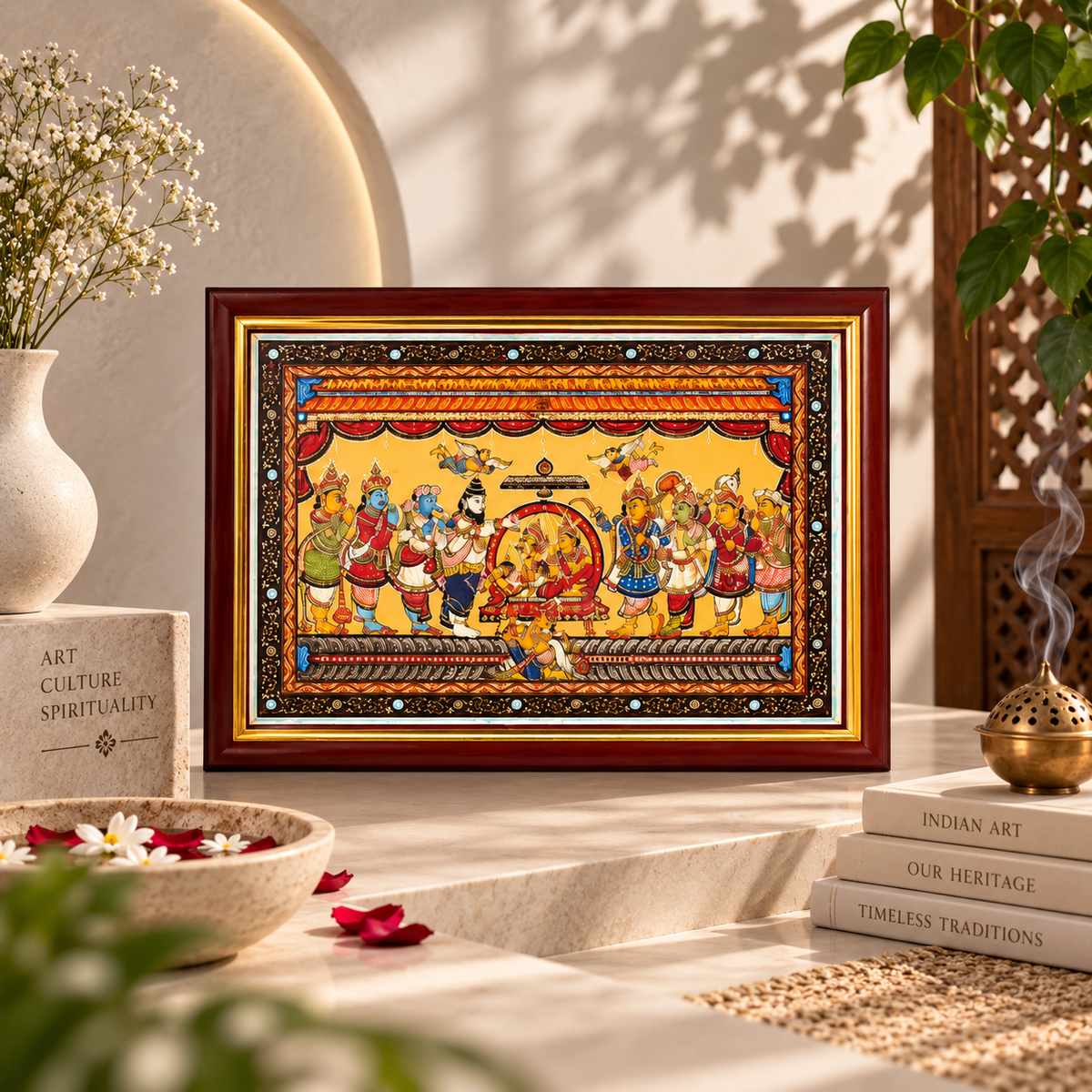 Lord Rama Rajyabhishek Painting
