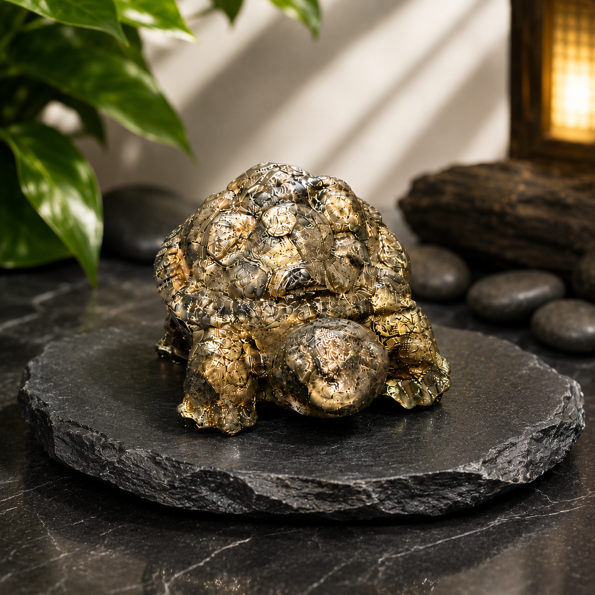 Premium Pyrite Vastu Tortoise Statue